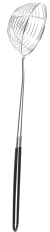 TOPPERFUN Colino Ragno in Acciaio Con Manico Lungo Colino Per Spaghetti e Mestolo Per Cucinare Resistente e Pratico Per Uso Domestico e Ristorante