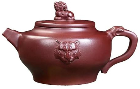 Set Con Teiera Set Di Teiere Fatto A Mano Buon Auspicio Bestia Pentola Minerale Grezzo Bollitore Fango Viola Set Tè Zisha 280 Ml Teiere Creative In Argilla Artisti Famosi Set Da Tè Portatile