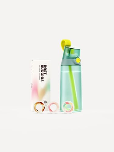 air upp Mini Sipper Bouteille verte 600 ml avec 3 dosettes