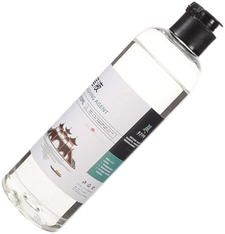 STOBAZA 300ml Flüssiger Pinselreiniger für Ölfarben und Acrylfarben Kunststoffbehälter Entfernt Farbreste und Schützt Pinselborsten für Maler und Künstler