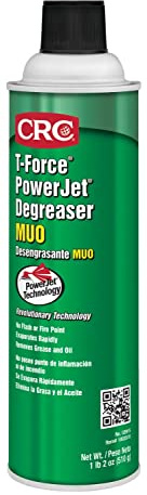 CRC T-Force Manufacturing Use Only Degreaser, 18 oz Aerosol Can, Clear
