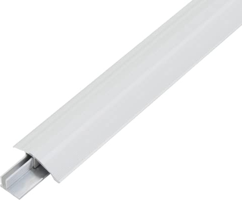 Alberts 492953 Ausgleichsprofil Duo | Aluminium, silberfarbig eloxiert | 1000 x 44 mm