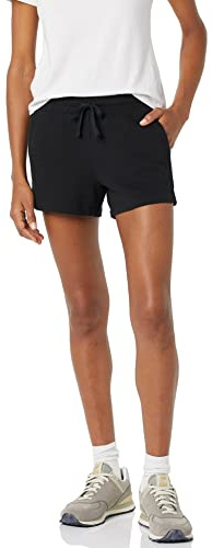 Amazon Essentials Mujer Pantalón Corto de Forro Polar con Bolsillos