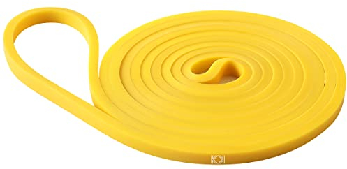 KK Resistance Bands Set, Pull Up Resistance Bands For Men And Women, Fitness Exercise Bands, Resistance Workout Bands In A Variety Of Strengths. (Yellow: 5 – 15 lbs)