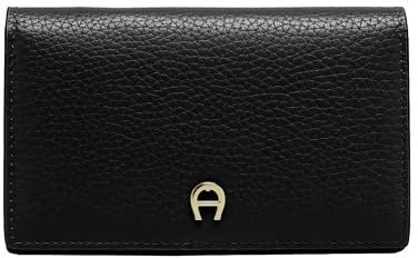 Aigner Geldbörse/Portemonnaie Delia, Schwarz