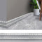 GeRRiT Moldura de espuma flexible autoadhesiva, líneas de pared decorativas adhesivas 3D, borde de papel tapiz para el hogar, oficina, hotel, decoración de bricolaje (C)