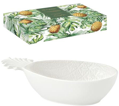 Easy Life CAJA DE ENFERMEDAD PIÑA 30 x 19 CM EN PORCELANA