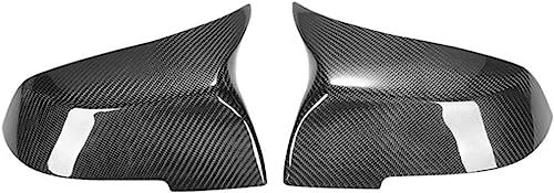 YyQFMA8 Auto Spiegelkappen für BMW 1 2 3 4 Series F20 F21 F87 M2 F23 F30 F36 X1 E84,Auto Rückspiegel Seite Glas Spiegel Abdeckung Trim Ersetzen Zubehör.,D