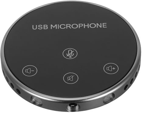 OSALADI Microphone De Conférence USB Directionnel Micro pour Ordinateur Et Chat Vocal Jeux Vidéo Streaming Direct