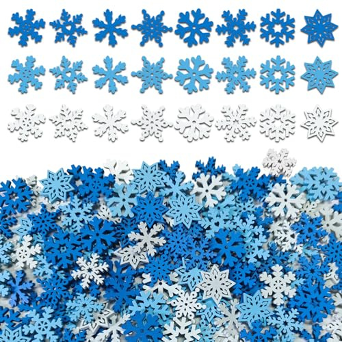 Weihnachten HolzKnöpfe, 200 Stück Weihnachtsknöpfe Holz, Weihnachtsknöpfe, Nähen Handwerk Knöpfe, Winter-Weihnachtsknöpfe, für DIY Scrapbooking Knöpfe Weihnachtsdekoration