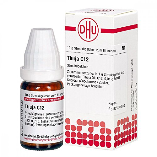 DHU Thuja C12 Streukügelchen, 10 g Globuli