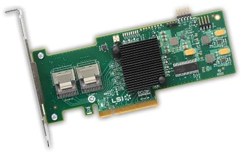 LSI SAS 9210-8i 8-port 6Gb/s PCIe HBA RAID SATA Controller card