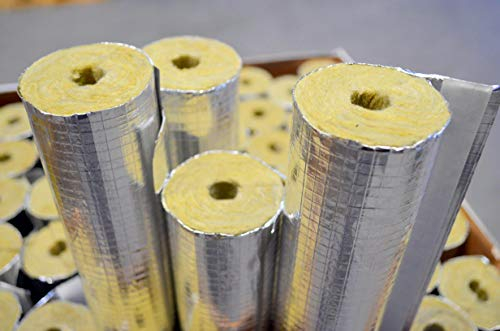 Rockwool RS800 - Isolamento per tubi, 35-20 mm, 25 m