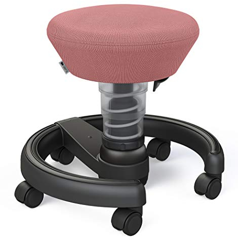 aeris Swoppster Kinderhocker – ergonomischer Kinder-Schreibtischstuhl – Kinder-Drehstuhl für gesundes Sitzen – Kinderstuhl stufenlos höhenverstellbar, 32-47,5 cm Sitzhöhe