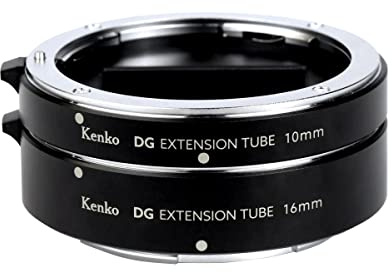 Kenko Verlängerungsrohr-Set für Nahaufnahmen, DG Extension Tube Set Für Nikon Z-Mount, Unterstützung Vollformat-Kamera, 10mm/16mm 2er-Satz, stapelbar, Für Nahaufnahmen, 515501