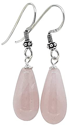 TreasureBay, orecchini pendenti fatti a mano con pietre preziose, da donna, in argento Sterling 925