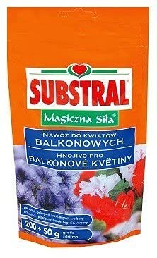 Substral KB Concime Fiori da Balcone 250g - Piante Fiorite Vaso - Idrosolubile