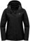 Little Donkey Andy 3-in-1 Skijacke Damen mit Fleece Warm Doppeljacke Wasserdichte Winddicht Softshell Regenjacke Outdoor Funktionsjacke mit Abnehmbare Kapuze Schwarz XL