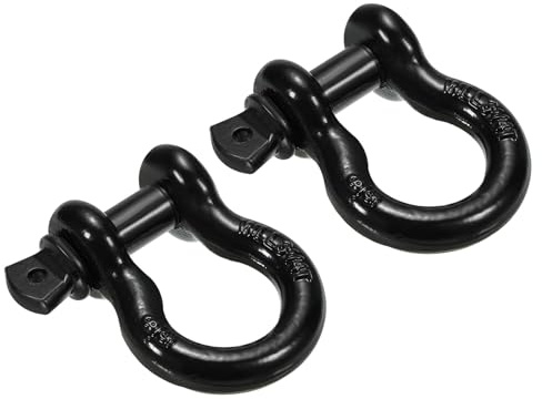 PATIKIL Schraubstift-Schäkel/x lbs, er Pack Karbonstahl D-Ring-Schäkel für Abschleppen