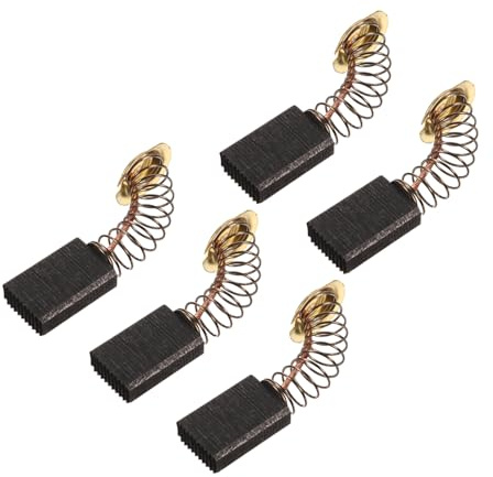 QUARKZMAN 10Pcs CB-411 Escobillas de Carbón para Motor 13x9x6mm | Cepillos de Carbón para Herramienta Eléctrica, Reemplazo de Reparación de Angular Amoladora Mesa Sierra Taladro de Mano