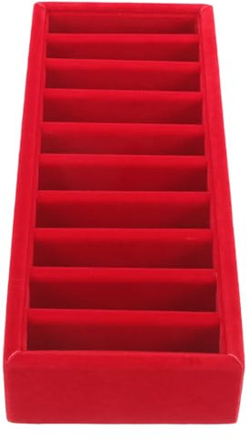 PHENOFICE Bastelband Organizer Aufbewahrungsbox Für Bänder Leicht Tragbar 24×9,5×4cm Multifunktional Für Selbstgemacht Geschenk Schmuck