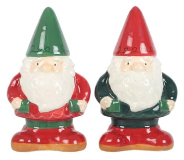 Adorable Gnome Salt and Pepper Shakers: Whimsical Table Decor for Joyful Dining - Cheerful Addition to Any Meal