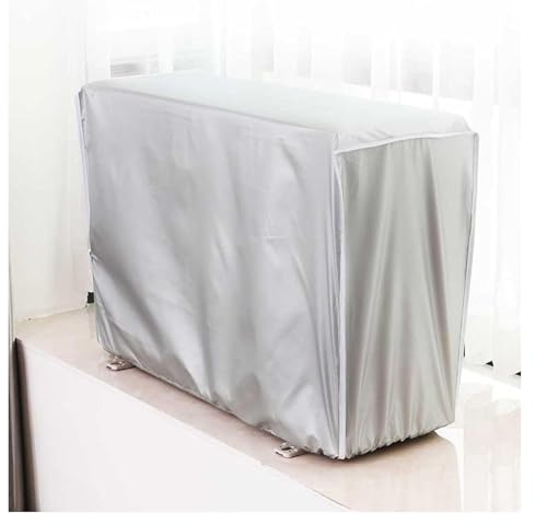 HYQOUKLR Housse pour climatiseur, Housse de Protection for climatiseur d'extérieur for Mini-condenseur Split, Protection Solaire Anti-Pluie for climatiseur(94 * 40 * 73cm)