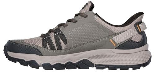 Skechers 237634 ZapatillasHombre | Zapatillas manos libres, espuma viscoelástica refrigerada por aire, almohada para el talón, sendero casual al aire libre