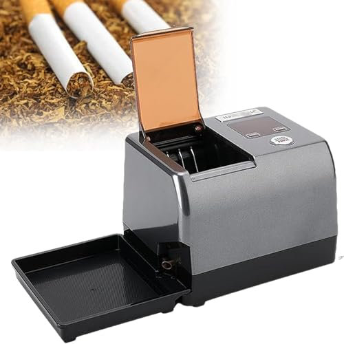 ZCBYBT Rouleau Automatique de Machine de Remplissage de Cigarette électrique avec Le comptage Automatique d'affichage d'affichage à Cristaux liquides, injecteur de Tabac,8.0mm Tube
