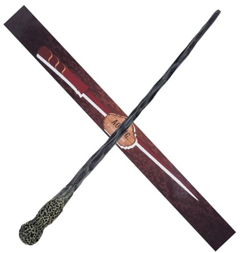 Aomig Zauberstab Zauberer Zubehör Jungen Mädchen Cosplay Props Magic Wand Spielzeug Magischer Zauberstab aus Kunststoff für Zauberer Zauberlehrlinge Kostümzubehör Party Halloween Karneval (I)