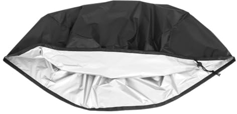 SUPVOX Funda para Parrilla Redonda Protector Lluvia para Electrodomésticos de Barbacoa para Uso Exterior BBQ