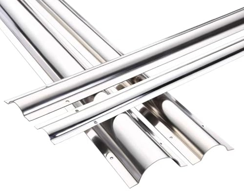 Wetsfgdg Calpestabile passacavi Canalina Passacavi In acciaio Inox Verniciabile,Kit Di Occultamento Cavi,Protegge i Cavi e Previene Cadute in Casa e Ufficio-Extra Thick-Outer width 46mm(8PCS)