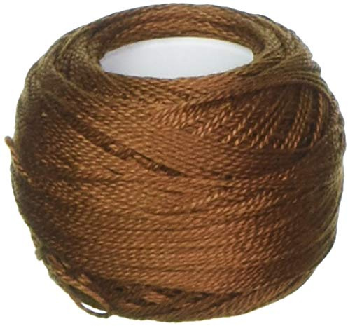 DMC 116 8-433 Pearl Cotton Thread Balls, Medium Brown, Size 8