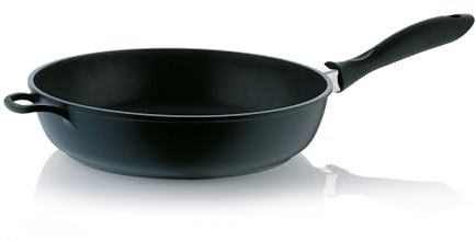 kela Schmorpfanne Kerros, Durchmesser 24 cm, 1,9 L, Aluguss, Allherdboden, antihaftbeschichtet, hitzebeständig bis 180° C, 11567