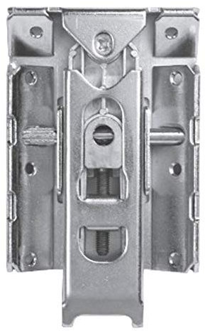 Camar unsichtbare Klemme 815 Befestigung mit Schraube Silber