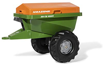 Rolly Toys rollyStreumax e Streuanhänger für Trettraktor (von 3-10 Jahren, ABN. Abdeckung, Streugutmulde) 125104