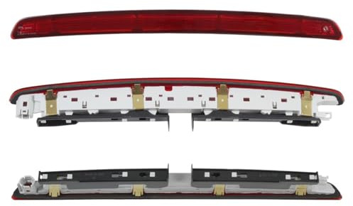 HZ-DESIGN Bremslicht 3. Bremsleuchte für Heckklappe in Rot LED kompatibel mit Octavia III Superb