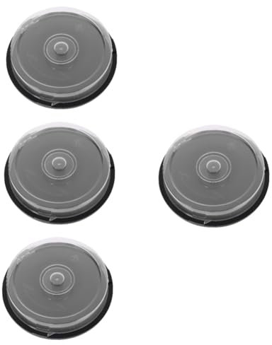HOMSFOU 4stücke Cd Aufbewahrungsbox Für Discs Stabiler Cd Dvd Tragebehälter Platzsparend Und Praktisch Für Büro Und Zuhause Langlebige Konstruktion Und Einfach Zu Transportieren