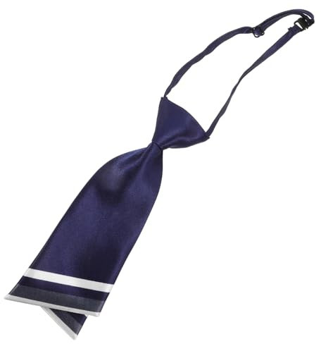 LALADEFIEE Damen Krawatte Mit Innovativem Schnallendesign Verstellbar Schmale Elegante Geschäfts-uniform Krawatte Für Hochzeit Party Bank Hotel Tägliche Festliche Kleidung