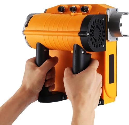 XNZJHPP Concrete Shovel Machine, 1200W Electric Wall Planing Machine, Adjustable Depth 0-4mm, Noload Speed 3500r/Min, for Old Wall Renovation