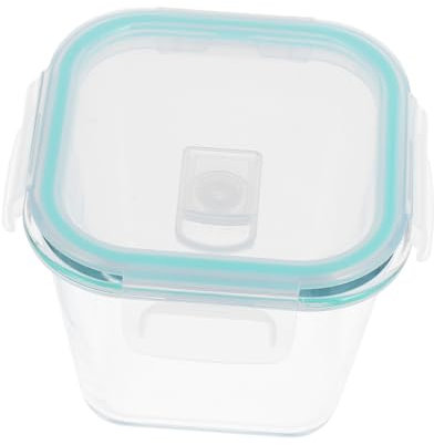 BEBEMOKO Bol Verre Hermétique Avec Couvercle Récipient De Stockage Pour Soupes Et Repas Compatible Micro-ondes Et Congélateur Pour Préparations De Repas Transport Des Aliments