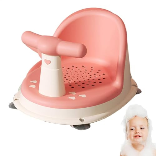 Baby-Badewannensitz | Badestuhl für Kleinkinder für die Badewanne | Babyparty-Hocker, Stühle zum Sitzen in der Badewanne – leichte, umlaufende Badezimmerstuhlsitze für Babys von 6–18 Monaten