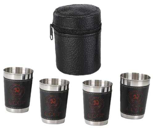 Zerodeko Bicchieri Per Vino in Acciaio Resistente Tazze Per Acqua Da Campeggio Bicchieri Per Bere Portatili Tazze in Metallo Multifunzione Di Per Esterni
