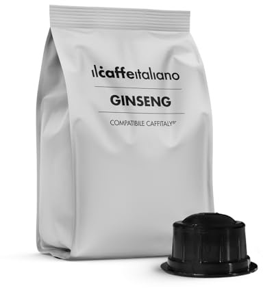 Il Caffè Italiano Capsule Compatibili Caffitaly Ginseng - 100pz | Capsule Caffe Compatibili Caffitaly, Dal Gusto Distinto e Avvincente | Made In Italy | Frhome