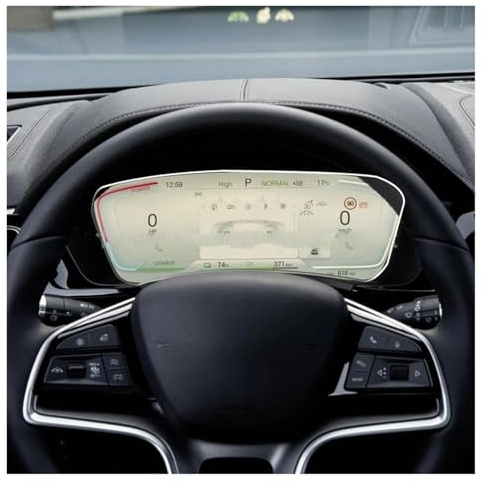 LKRGBXA Screen Protector Tempered Glass Dashboard For BYD Seal U Dm-i 2024 12.3 Inch Car Instrument Digital Cockpit Screen Protector GPS Navi Film