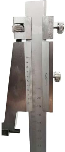 MoSundi 0-300mm 0-200mm Height Gauge with 002mm Accuracy, Vernier Scale, Carbide Scriber Machining Measurement