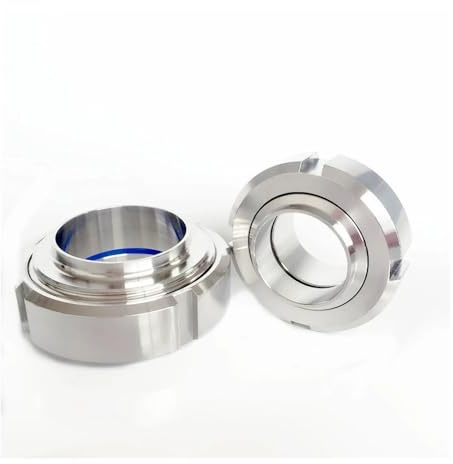 3/4 1 1.5 2 3 4 Pipe OD SUS 304 Stainless T-Thread Butt Welding On Socket Union Set Pipe Fitting(SMS,19mm) Plumbing Fittings