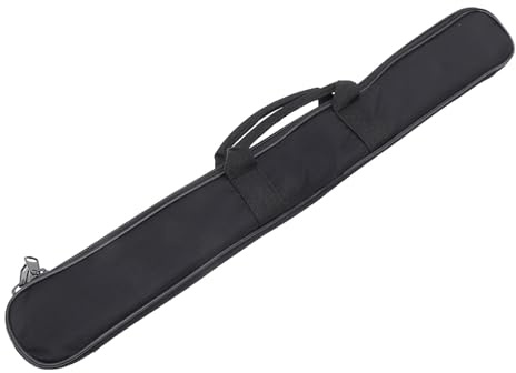 STOBAZA Leichte und Praktische Querflöte Tasche aus Oxford Stoff mit Innenfachnetz und Einfach zu Tragen für Sicheren Transport Ihrer Flöte Zufällige Farbe