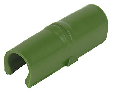 Gardeningwill 20 Morsetti per Serra, Copertura a Fila, a Tunnel, Clip a Cerchio per Piante da 16 mm, Verde, Plastica