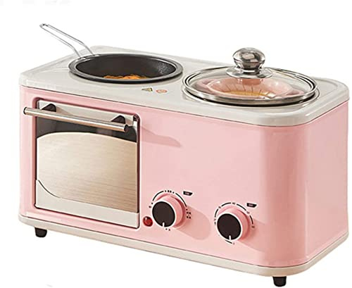 Four à micro-ondes en émail argenté avec intérieur en émail de qualité supérieure, four halogène à convection Teppanyaki, mini four avec contrôle de température réglable utile
